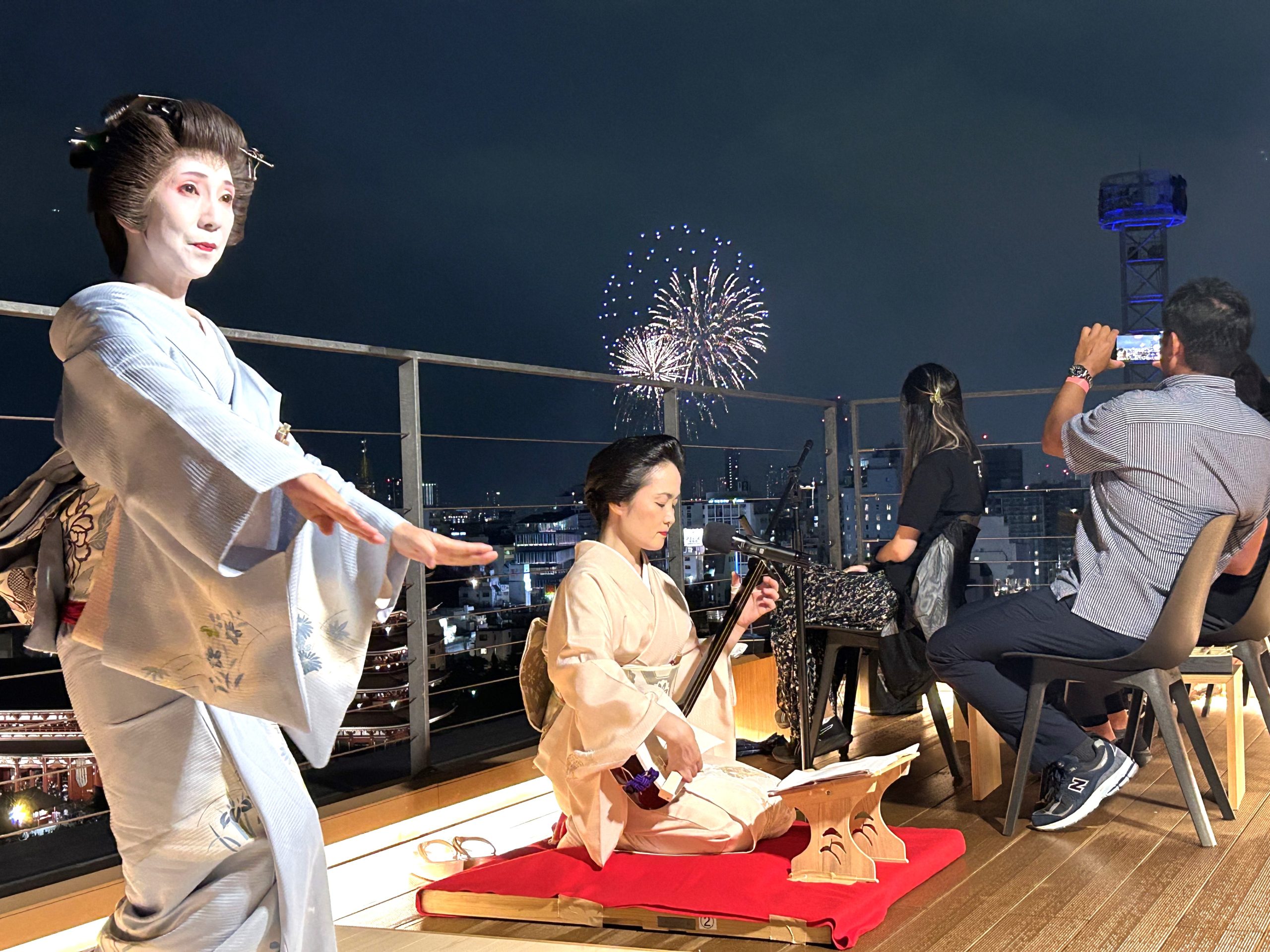 30名限定】隅田川花火大会を2会場同時にホテルROOFTOP TERRACEから観覧