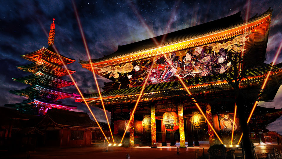浅草寺で初開催】ASAKUSA CULTURE & LIGHTS 2025｜幻想的な夜景と文化